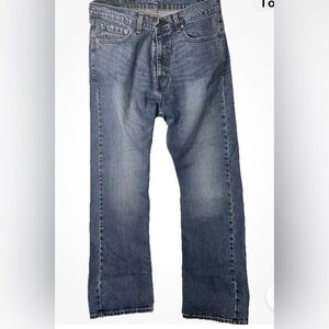 Levis 505 Regular Fit Mens Jeans Straight Leg Tag Size 33x32 Fits 32x29.5